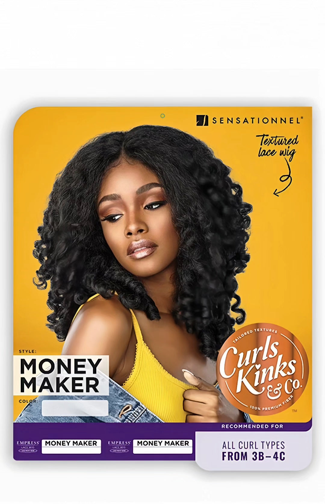 Perruque Lace Front Sensationnel Empress Curls Kinks & Co - MONEY MAKER