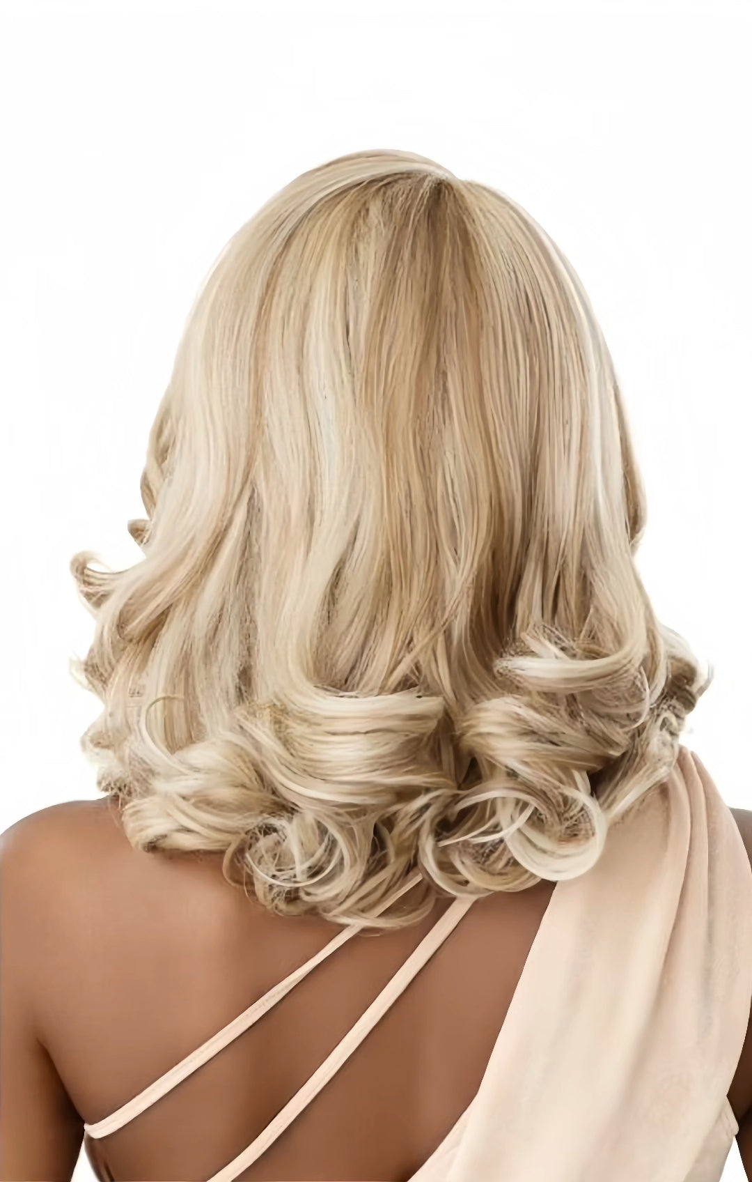 Perruque synthétique sans colle avec dentelle frontale HD de qualité supérieure Outre Melted Hairline - PRIMROSE