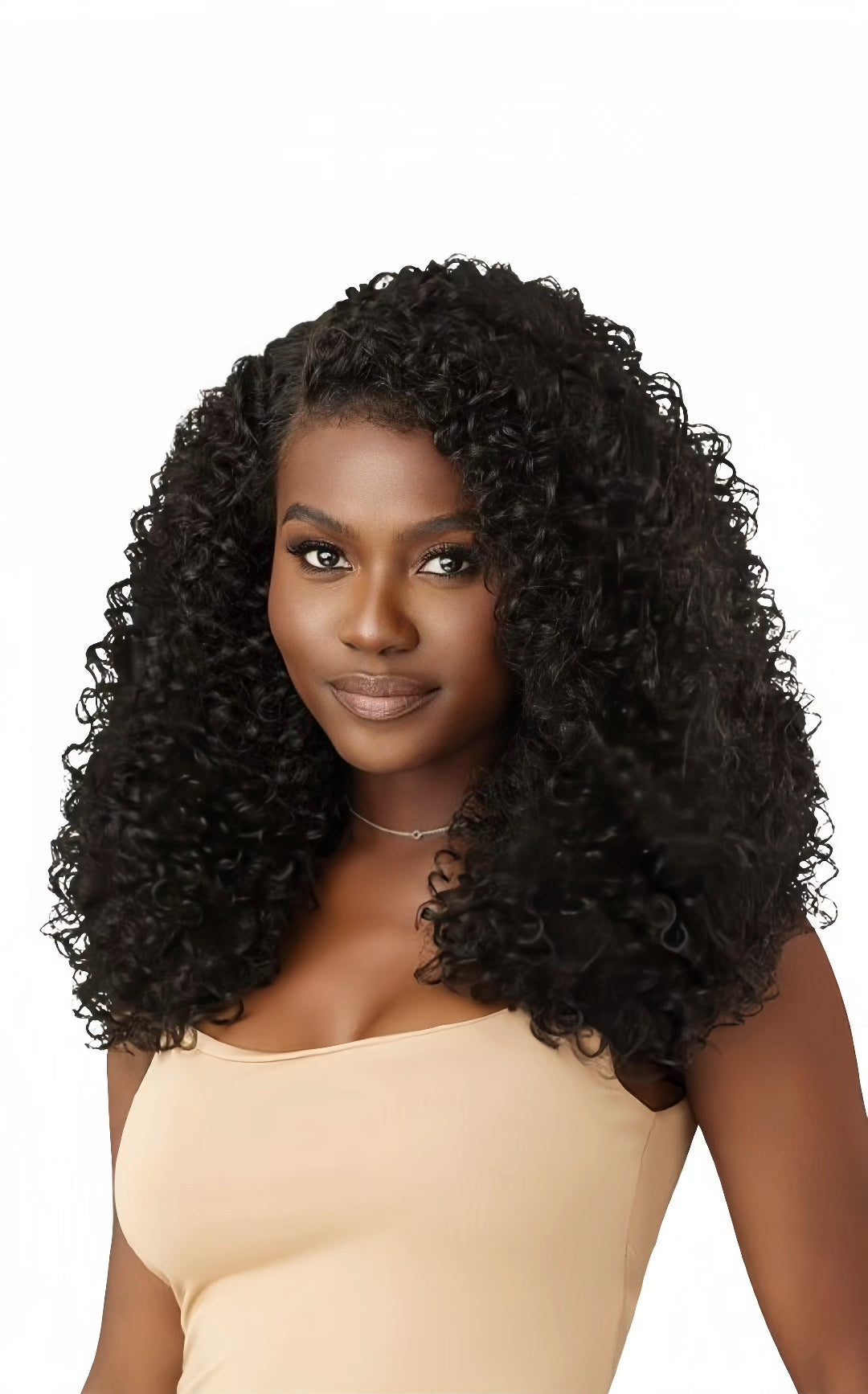 Perruque Lace Front Outre Melted Hairline Kinky Soft Edges - KINKYSOFT 7"